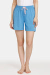 Rosaline Reclaimed Nature Knit Cotton Shorts (Pack Of 2) - Green Blue — thumbnail 7